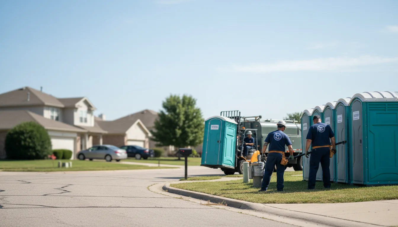 Porta Potty Rental in D Hanis, TX near me